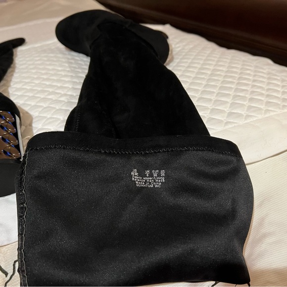 Carlos Santana Women's Quantum Over the Knee Boot - Black - Sz 8 Wide Ca… - Picture 15 of 15